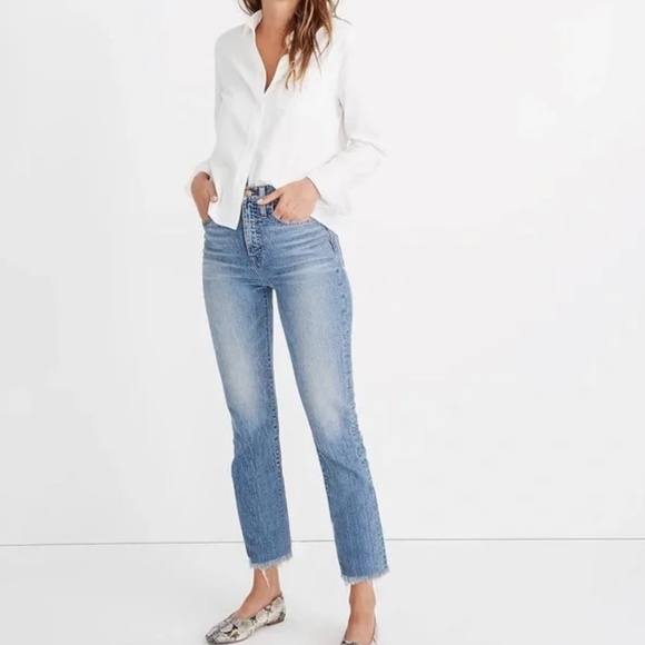 Madewell Denim - Madewell Perfect Vintage Jean in Ainsworth Wash; 23 Petite
